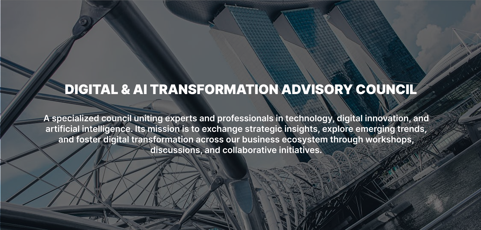 DIGITAL & AI TRANSFORMATION ADVISORY COUNCIL